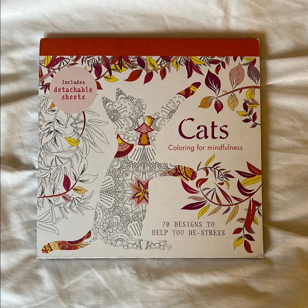 Cats Coloring Book for Mindfulness